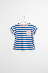 T-SHIRT FRESIA RAYA AZUL