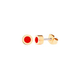NEW WAVE RED CHIP EARINGS