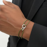 BRACELET SAYNA OLIVE CORD