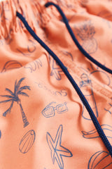 SHORT BAÑO BEACH NARANJA