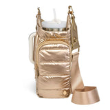 HYDROBAG HANDLE GOLD SHINY/ solid vegan leather strap