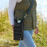 HYDROBAG Black Shiny gold hardware bottle bag