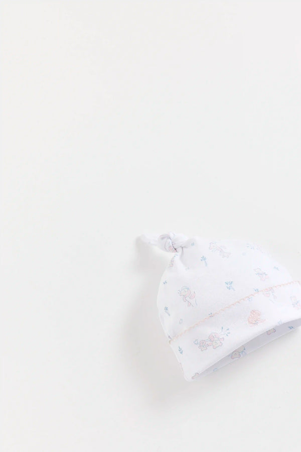 GORRO NUDO LITTLE PANDA ROSA
