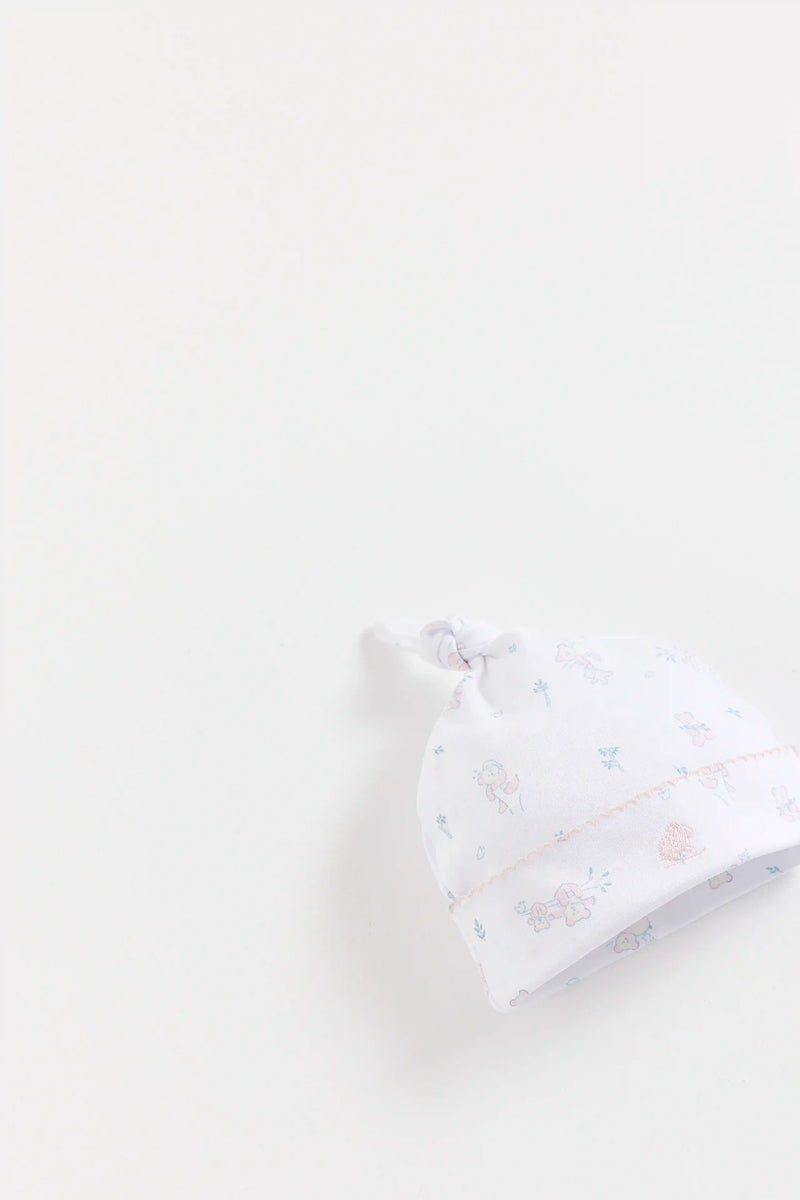 GORRO NUDO LITTLE PANDA ROSA