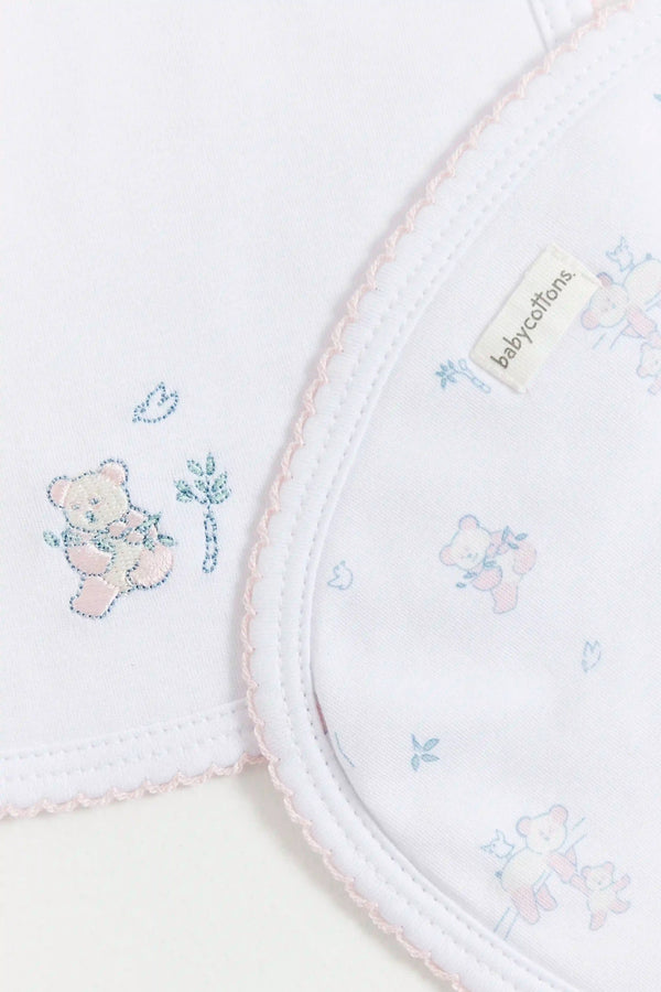 BABITA CURVA SET X2 LITTLE PANDA ROSA