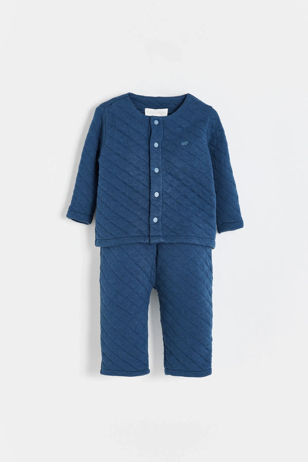 SET 2P MINI MAT CELESTE