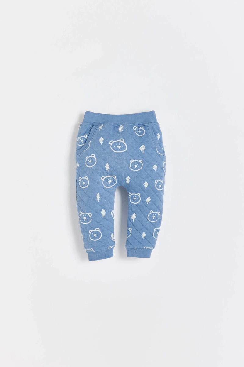 PANTALON SAMOA PRINT BLUE