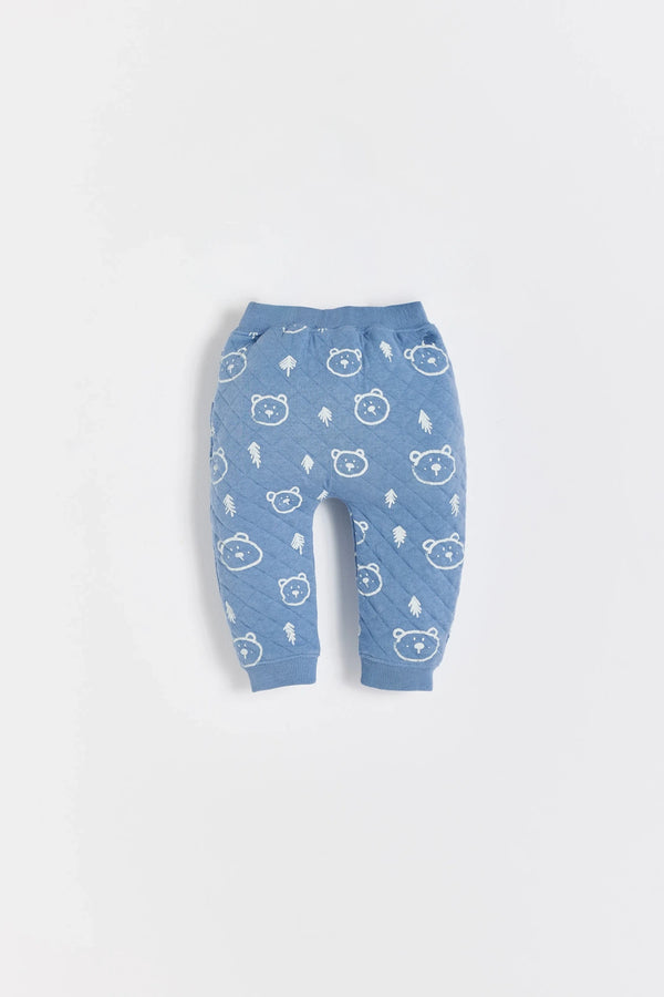 PANTALON SAMOA PRINT BLUE