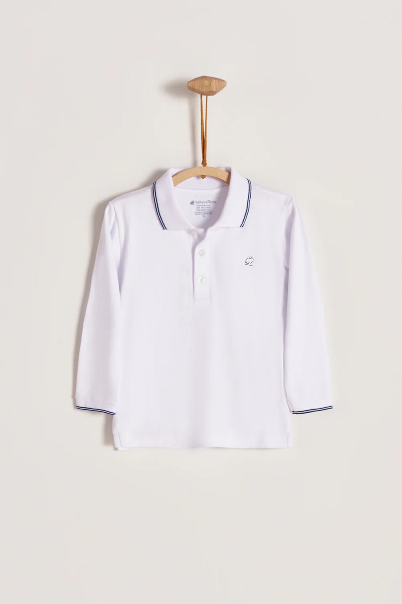 T-SHIRT POLO VIVO ML AZUL