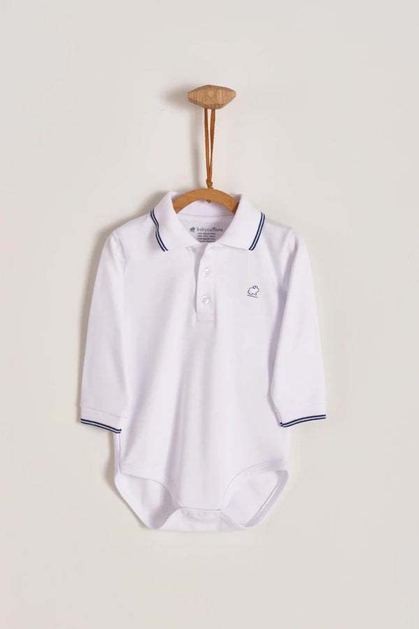 BODY POLO VIVO ML AZUL