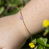 AMARE FONDANT PINK CHIP BRACELET