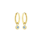 NEW WAVE HOOPS HANGING POWER BLUE CHIP