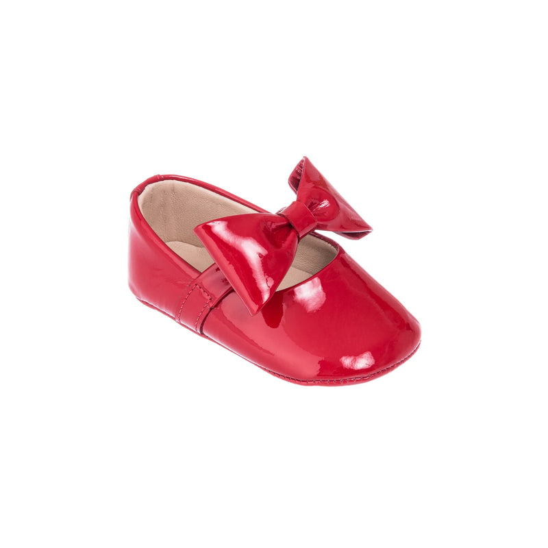 Ballerina baby w/bow red