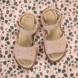 Classic Sandal w/scallop pink