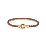 NEREIDA CORD WITH ZIRCONIA NUTSHELL