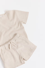 SET BILLIE WAFFLE BEIGE