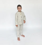 Cyrus 2 piece linen suit