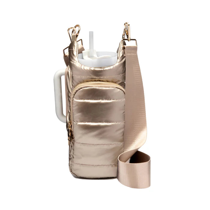 HYDROBAG HANDLE GOLD SHINY bottle bag S24