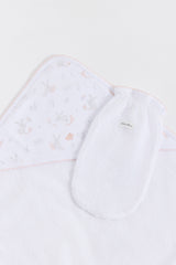 TOALLA CHICA  BUNNY ROSA