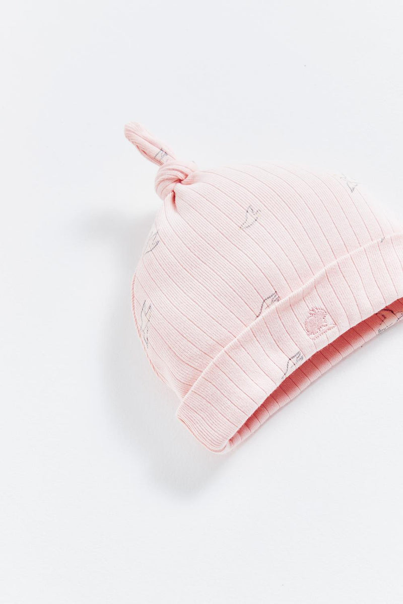 GORRO NUDO GOOSE ROSA