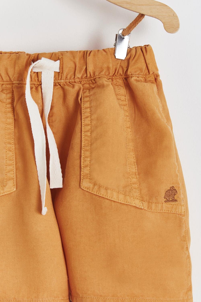 SHORT FRANCIS CAMEL TENCEL