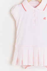 VESTIDO MINI TENIS ROSA ESSENTiALS