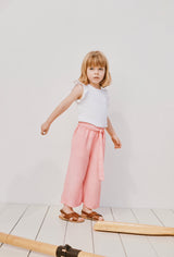 Pantalón Crop Lily Cala rosa