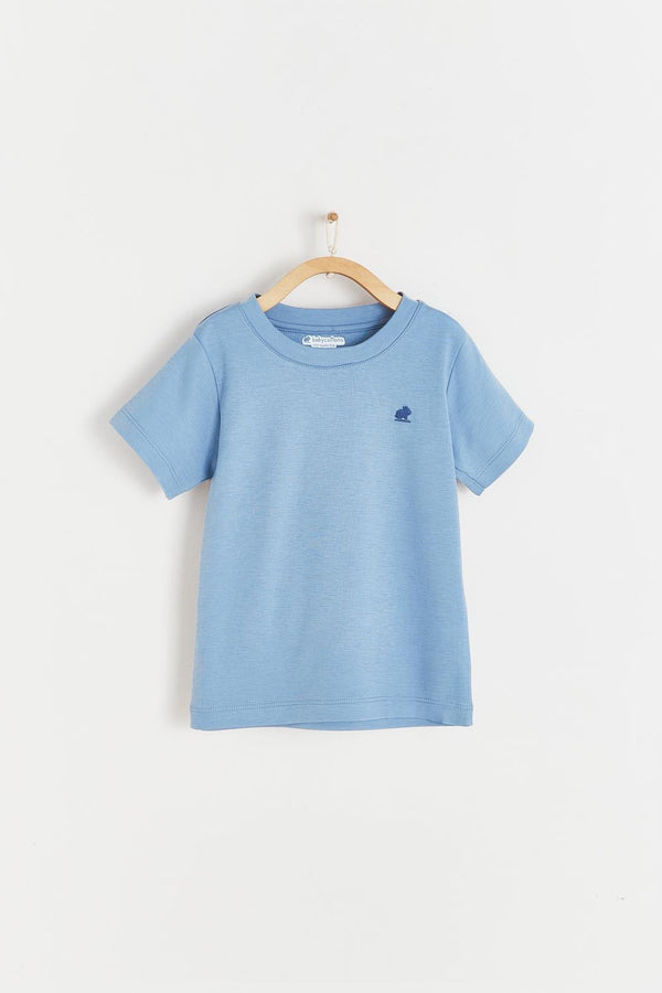 T SHIRT AZUL MIKE ESSENTIALS