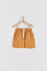 SHORT FRANCIS CAMEL TENCEL