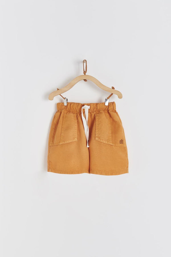 SHORT FRANCIS CAMEL TENCEL