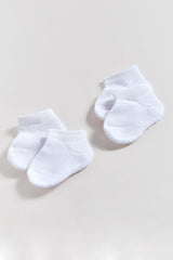SET X2 MEDIAS TENIS BLANCO