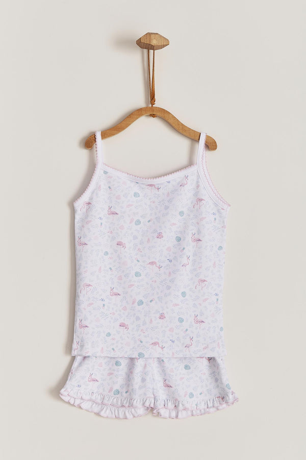 PIJAMA SHORT KATE FLAMINGO