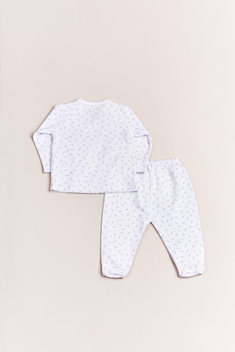 PIJAMA Set batita my teddy bear blanco unisex