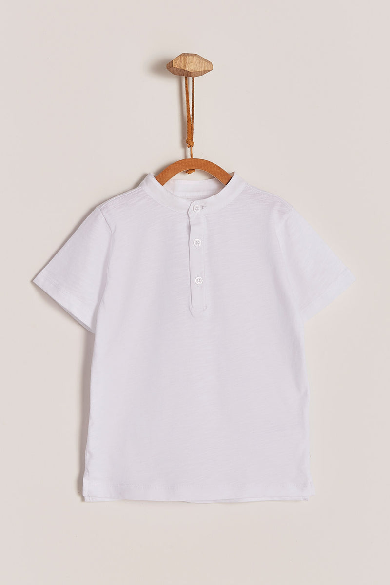 Camisa Mao t shirt blanco pima colors