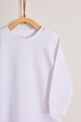 Body t shirt pima colors m/l bebe blanco