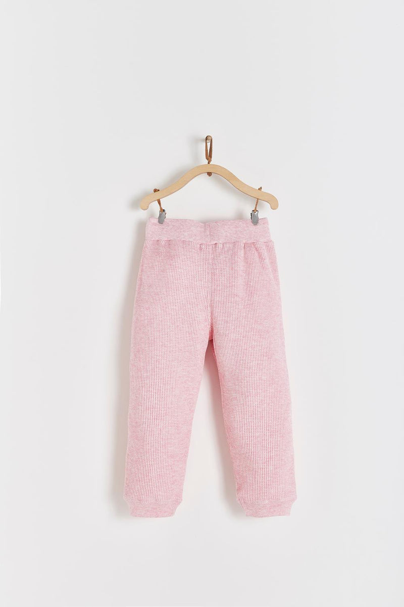 JOGGER WAFFLE SAMOA ROSA