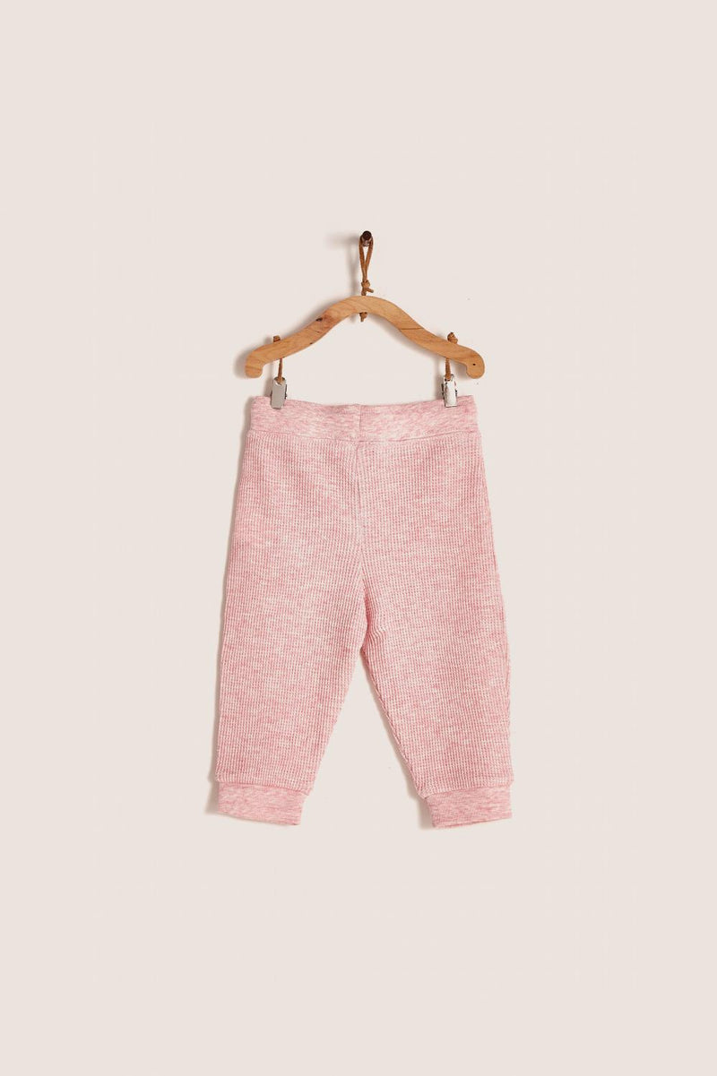 jogger waffle pima colors rosado