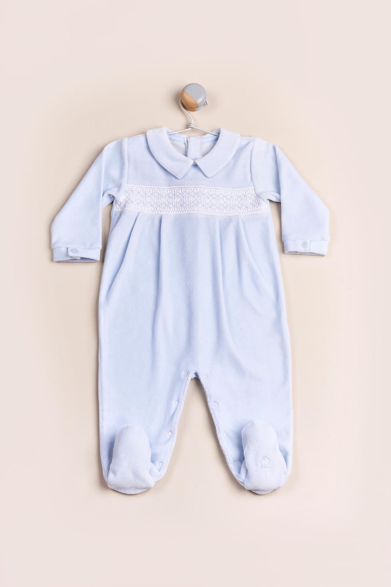 PIJAMA plush smock celeste