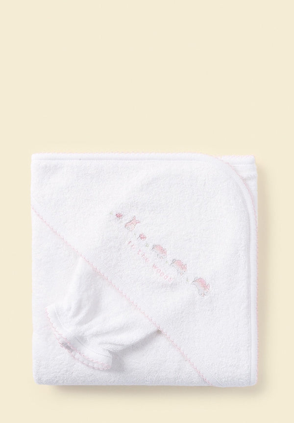 Set de regalo baño toalla con colonia niña
