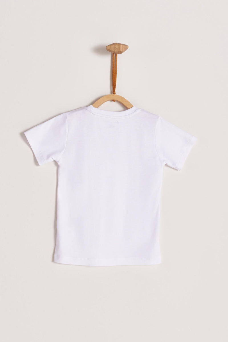 Camisa t shirt blanco pima colors