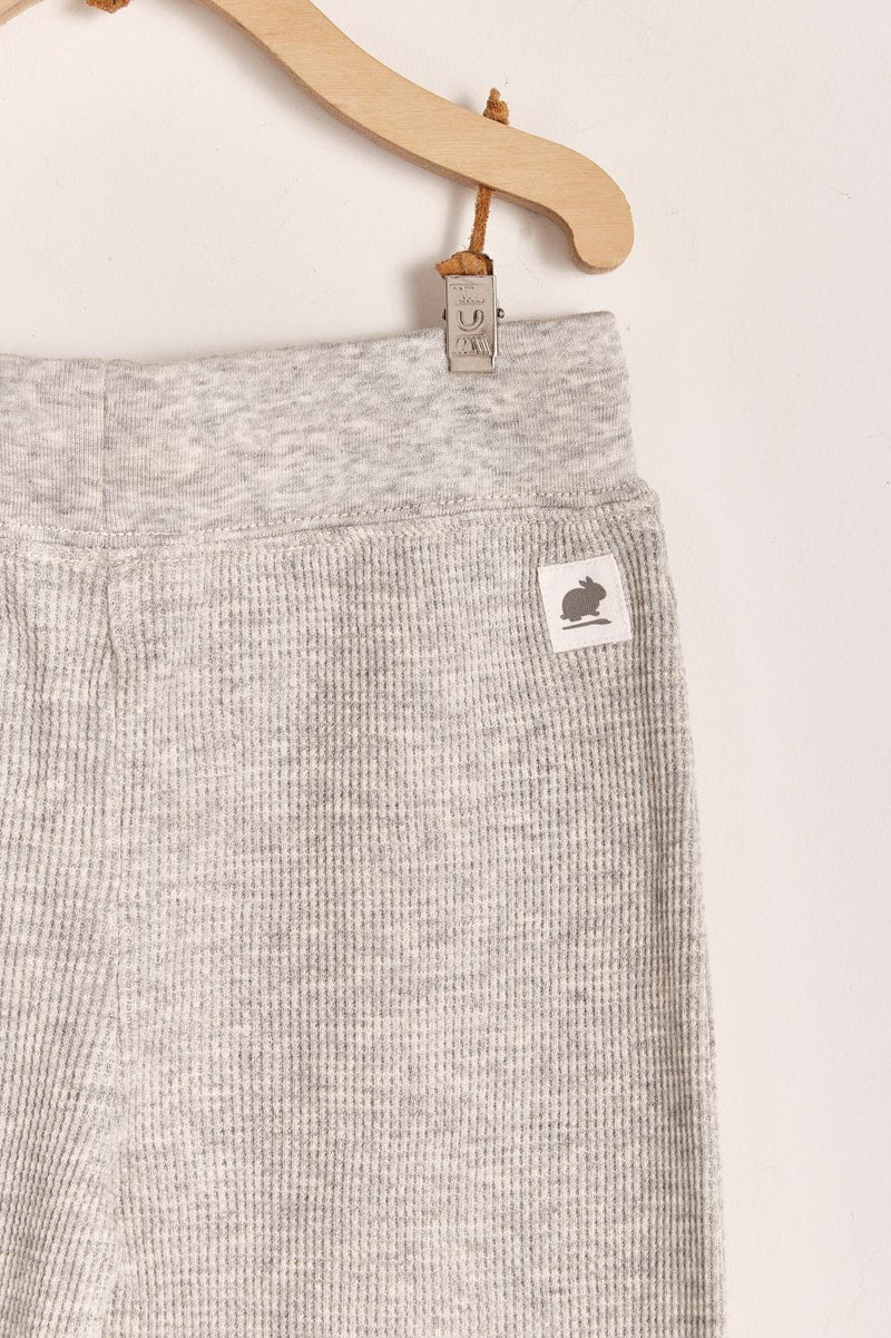 JOGGER WAFFLE PIMA COLORS GRIS