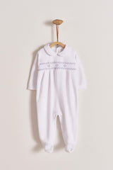 PIJAMA plush smock blanca unisex