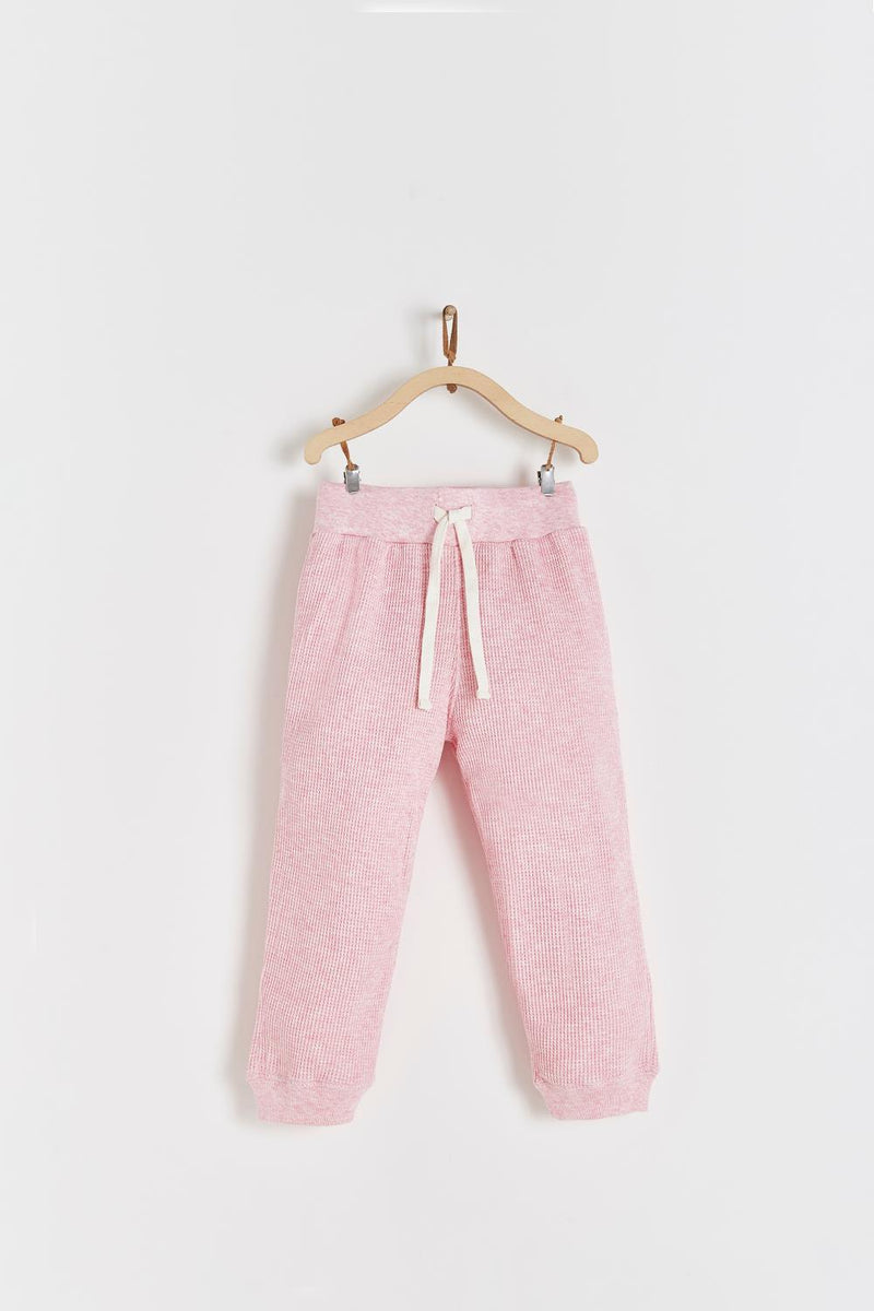 JOGGER WAFFLE SAMOA ROSA