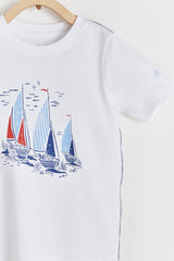 T-SHIRT MAUI SAILING PIMA