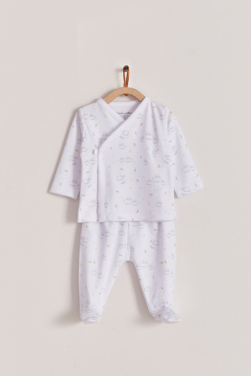 PIJAMA SET BATITA RANITA SHEEP UNISEX