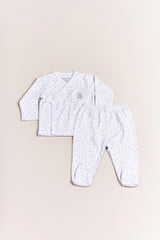 PIJAMA Set batita my teddy bear blanco unisex