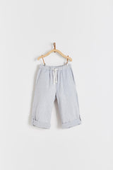 PANTALON GREY LINEN